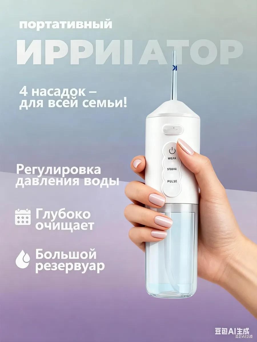 Ирригатор 497190510 ультразвуковой, портативный