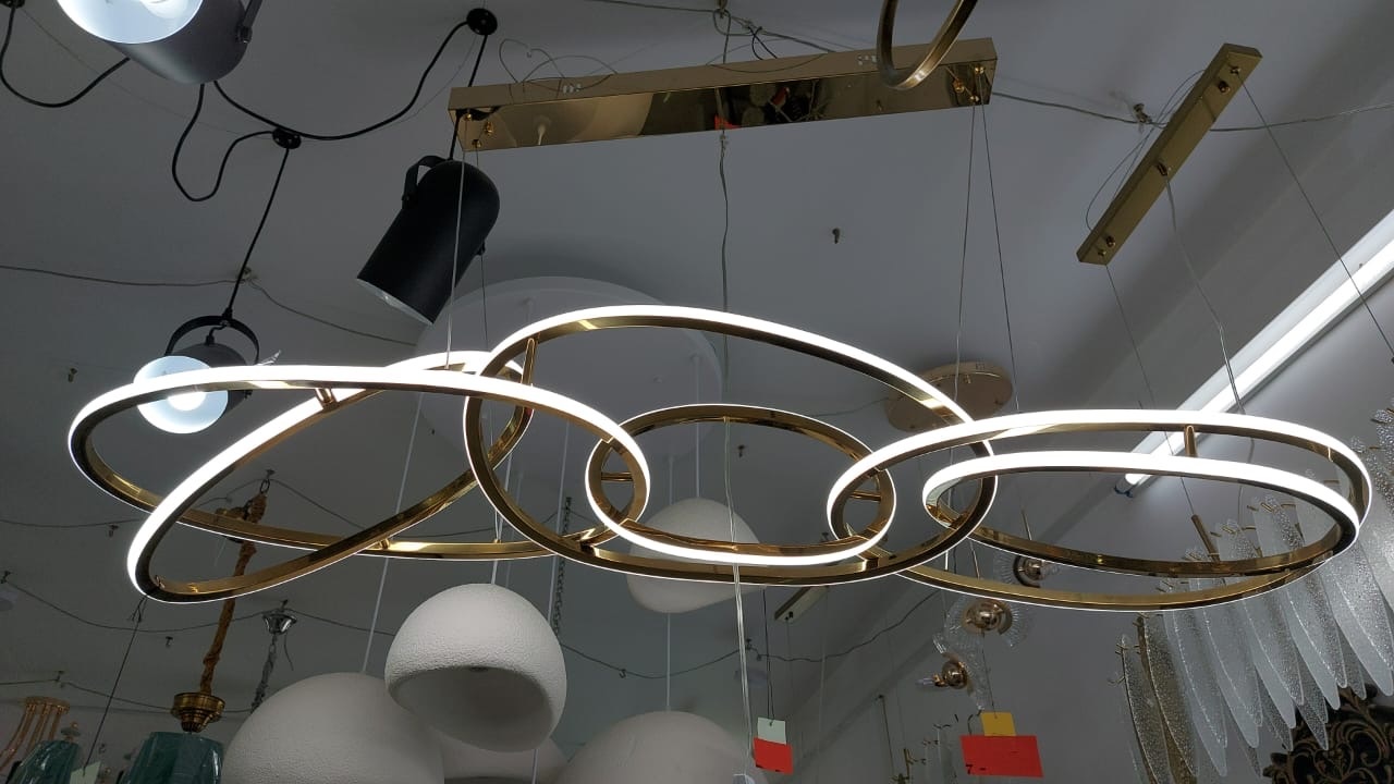 Люстра потолочная AISALIS LED, кол-во ламп: 6 шт