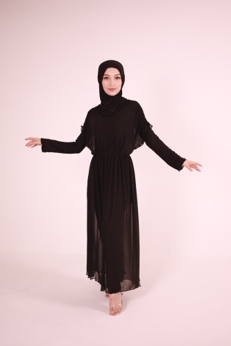 Купальник буркини Medina style черный, графит