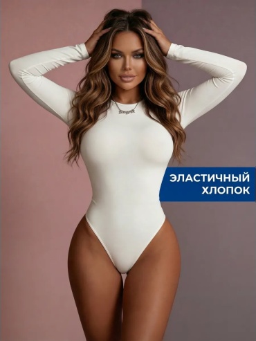 Боди-топ белый