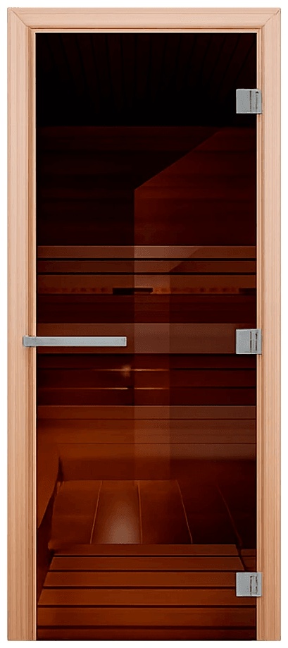 Дверь стеклянная DoorWood «Эталон» 2000x800 мм, универсальная