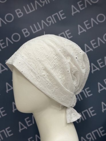 Косынка HLG-Brand размер универсальный, белый