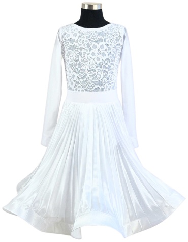 Рейтинговое платье S&F 26 002 LACE белый 134