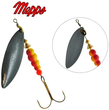 Блесна Mepps AGLIA LONG 1 шт 4 мм Black