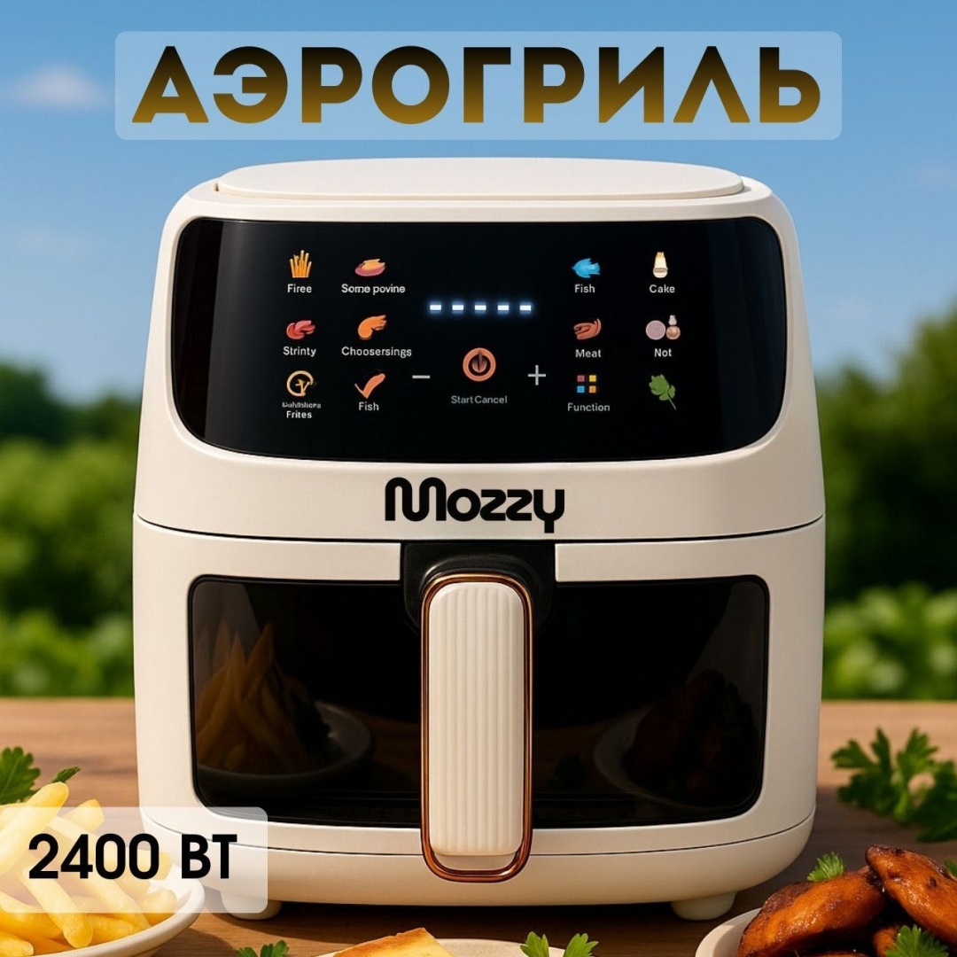 Аэрогриль MOZZY AF-8L 8 л белый
