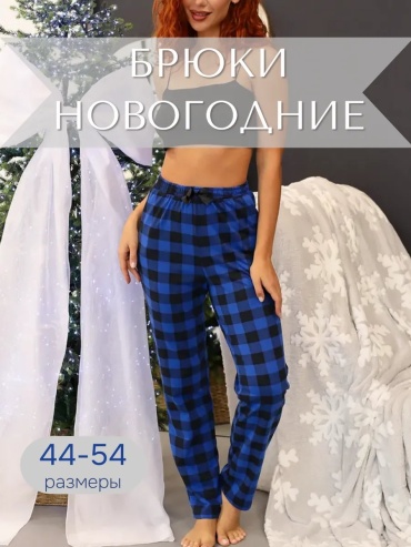 Брюки синий