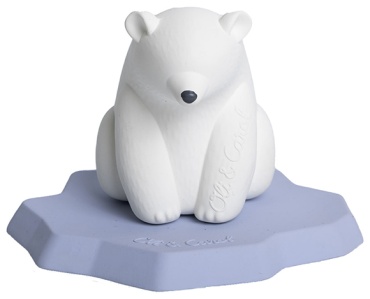 Набор Oli&Carol белый мишка ICE ANIMALS POLAR BEAR каучук белый