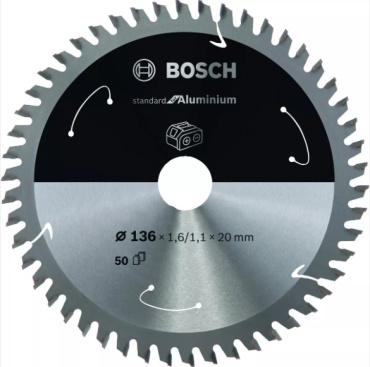 Пильный диск по металлу Bosch 2608837754, 136x20 мм, 50Т