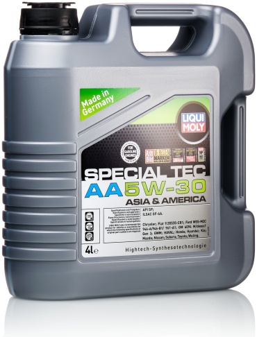 Синтетическое LIQUI MOLY 7616 SPECIAL TEC AA 5W-30 4 л