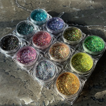 NailShop.kz блестки Призма 12 баночек