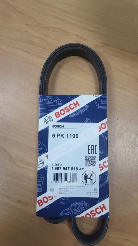Bosch ремень поликлиновый 6PK1190