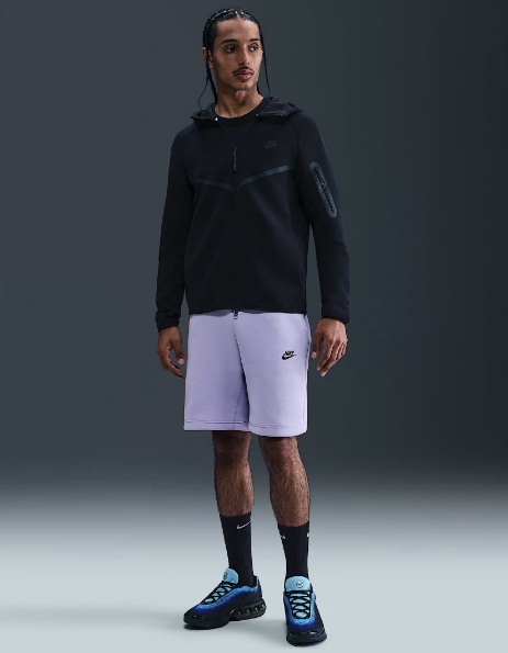 Повседневные шорты Nike сиреневый