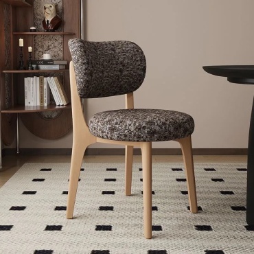 Стул AMELIE KA-1111, 78x45x46 см, мультиколор, коричневый, светло-коричневый 1 шт.