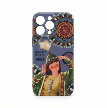 Чехол Qazaq Soul для Apple iPhone 16 Pro Max многоцветный