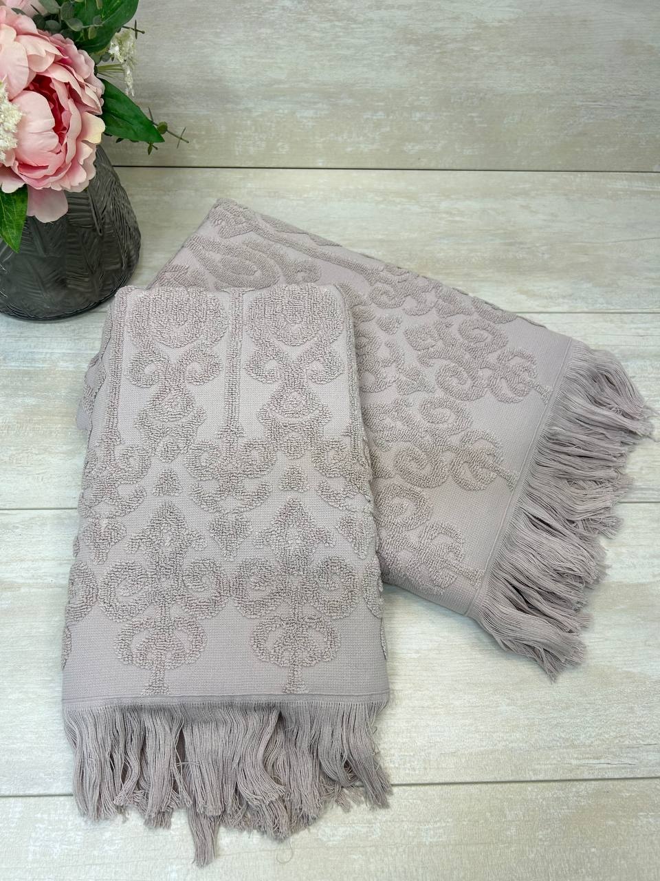 Полотенце Amira 140x70 см, махровая ткань, 2 шт,