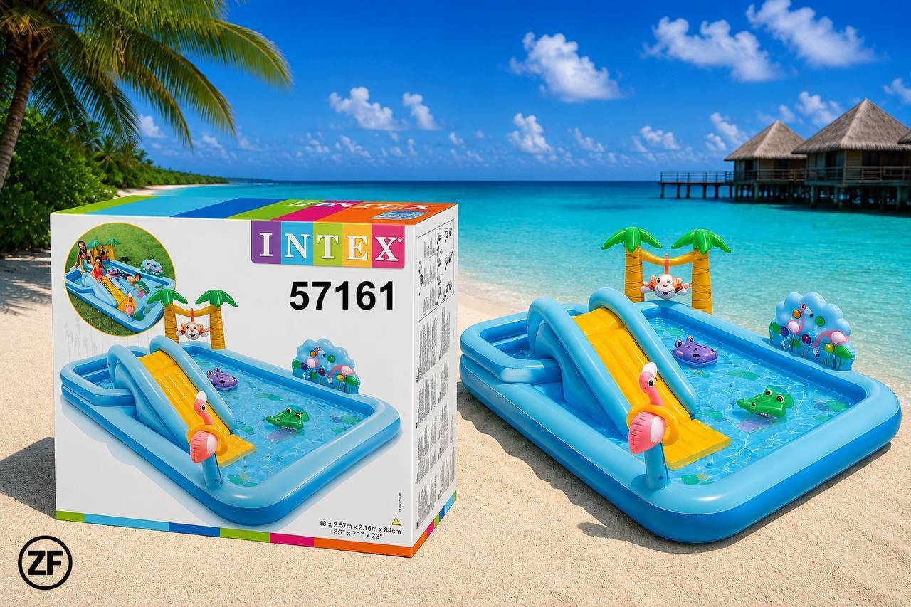 Бассейн надувной intex Intex, 244x198x40 см