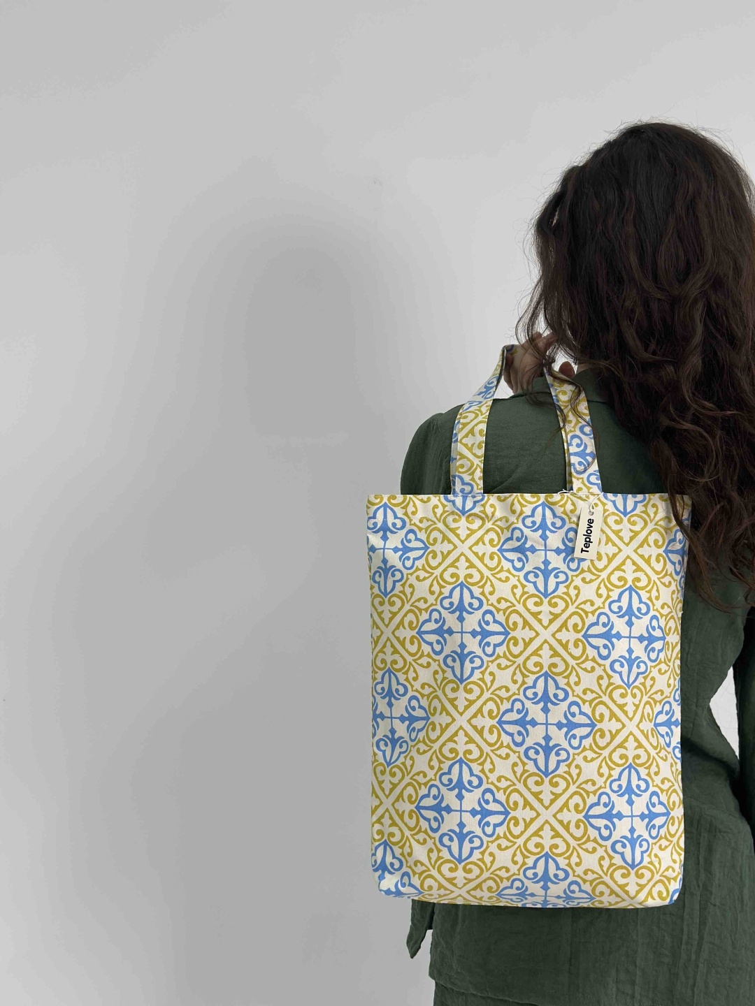 Хозяйственная сумка 11 л Teplove 30x20x19 см, текстиль