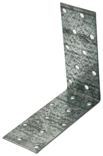 Nurmax уголок 100x40x1.8 мм 1 шт, Крепежный угол равностороний KUR-40*100*100