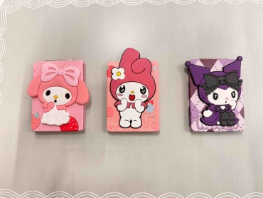 Kuromi зеркало карманное 8,5*6,5см