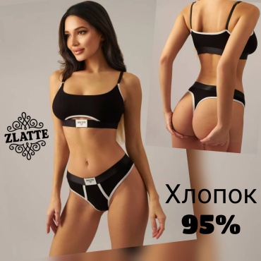 Комплект нижнего белья ZLATTE черный