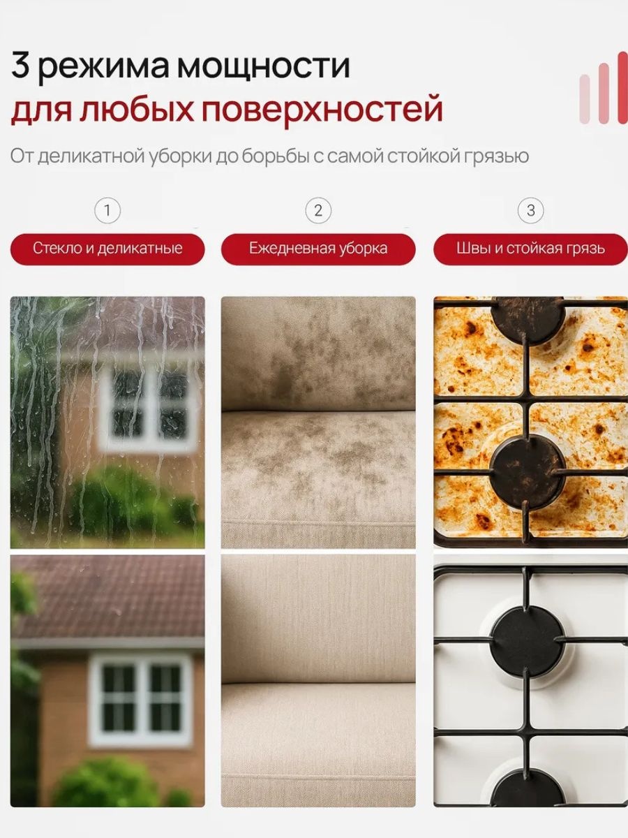 Пароочиститель швабра — фото 12