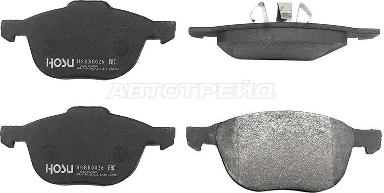 Колодки HOSU HSBR0026