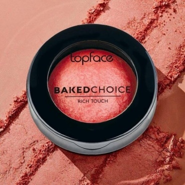 Topface Запеченная румяна Baked Choice Rich Touch румяна тон 006 — Pinky Zest