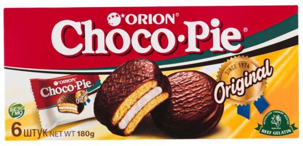 Печенье ORION Choco Pie Original 180 г