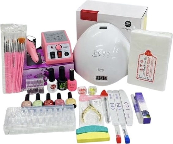 NAIL PRO набор для покрытия гель-лаком 16 шт