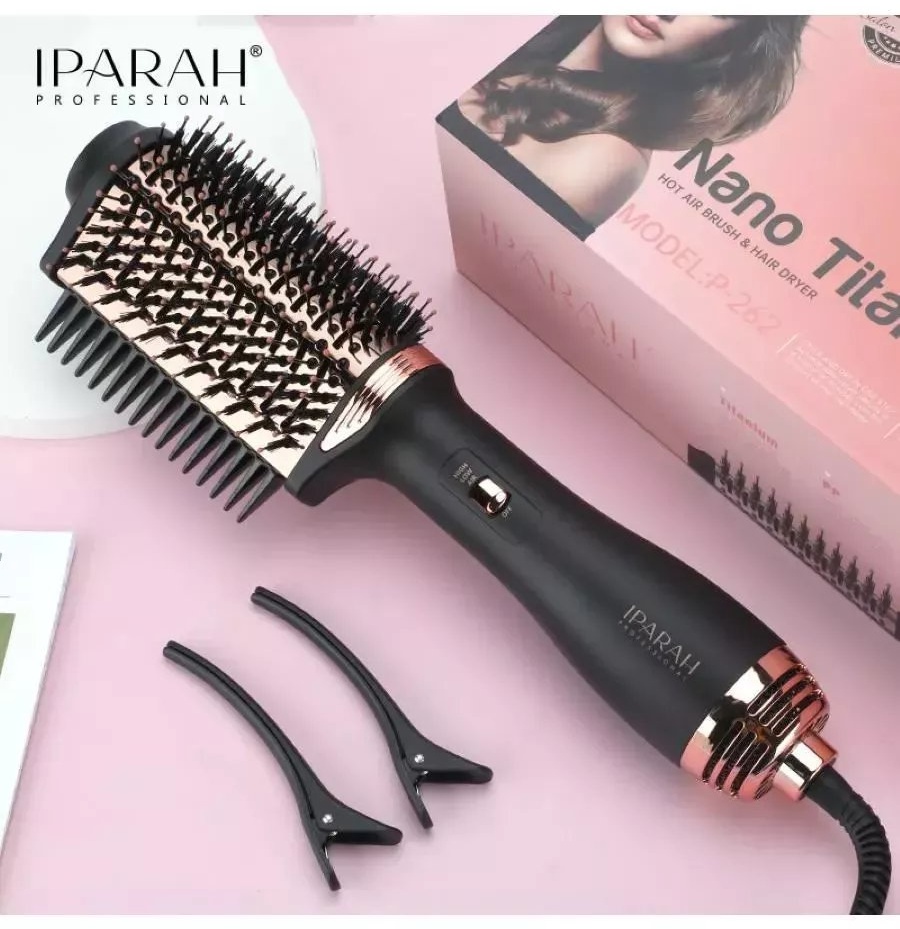 IPARAH 213946547 фен-щетка черный