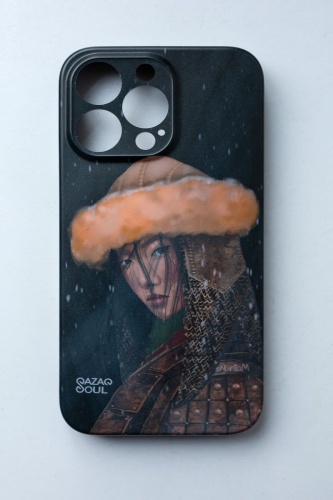 Чехол Qazaq Soul для Apple iPhone 15 Pro многоцветный