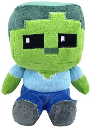 Мягкая игрушка Minecraft Zombies 26cm Майнкрафт зомби, 26 см