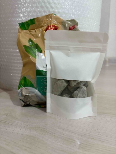 Морская глина кусковая, несолёная, 100 г.