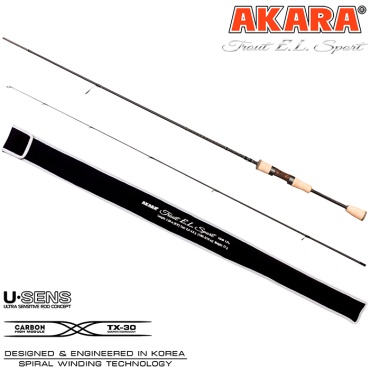 Akara TELS-198UL для зимней рыбалки 1.98 м