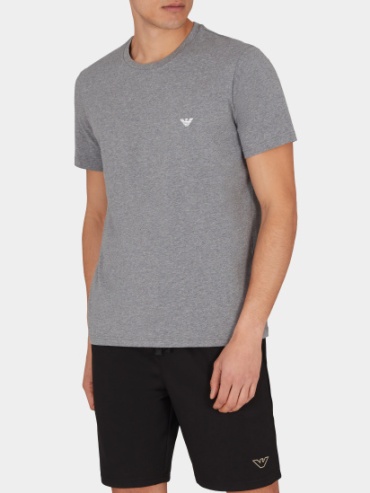 Футболка Emporio Armani серый, белый