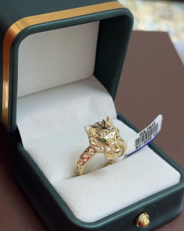 RJ Jewelry RJ_JK0002 размер 19 вес 2.72 г золото, изумруд