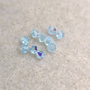 Бусины Preciosa Aqua Bohemica AB-4mm 10 шт