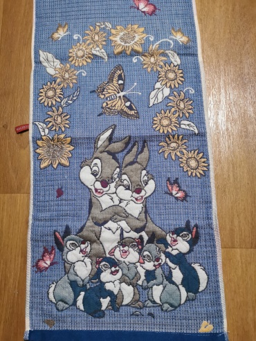 Полотенце Атмосфера благополучия 70x35 см, муслин, 1 шт,