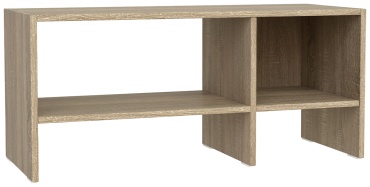 Стеллаж напольный Euromebel Мини 00070263, 90x35x40 см, светло-коричневый