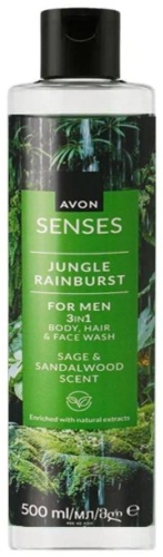 Avon Тропические джунгли гель-шампунь 500 мл