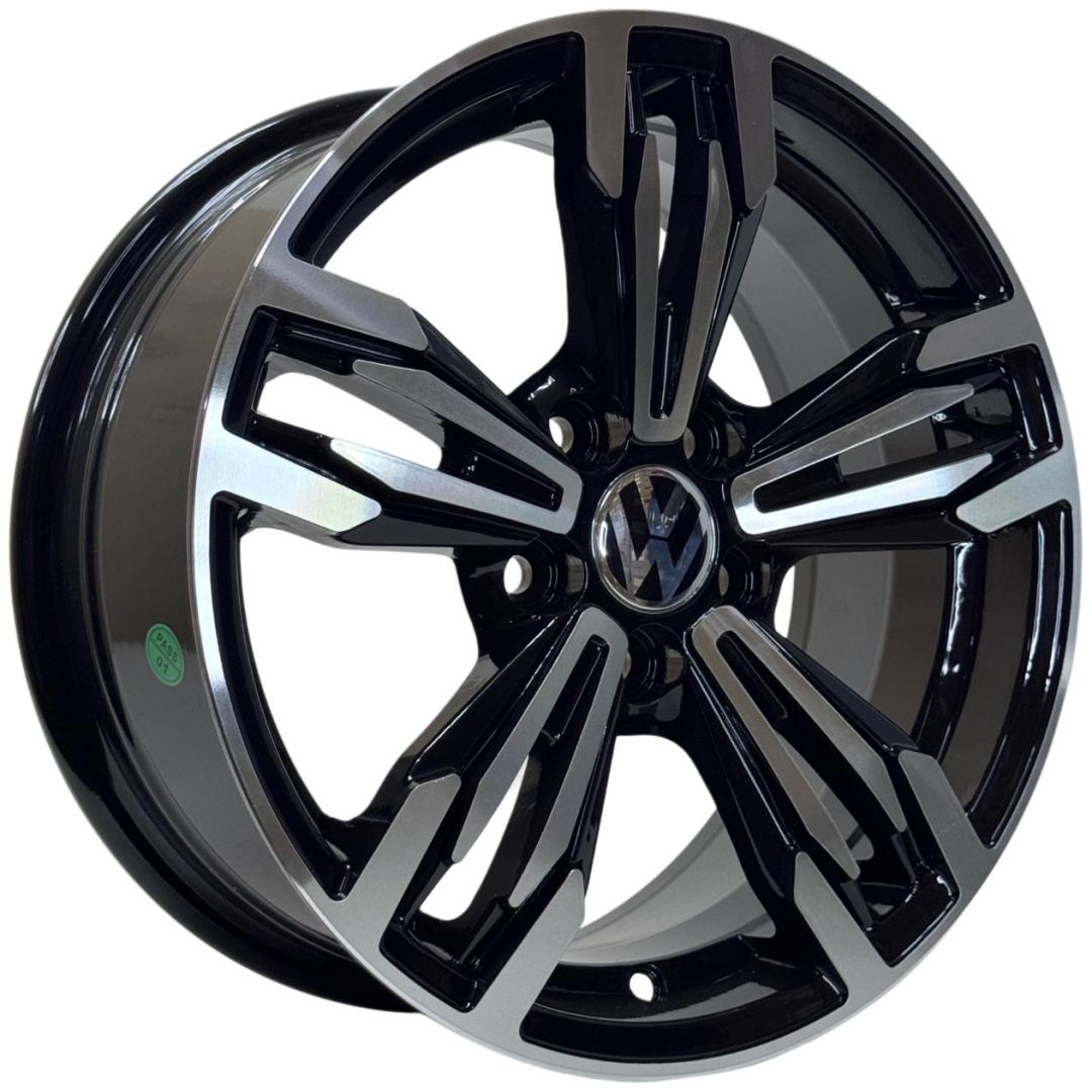 Wheels 1052DD 6.5x15/5x100 D67.1 ET35 4 диска черный, хром
