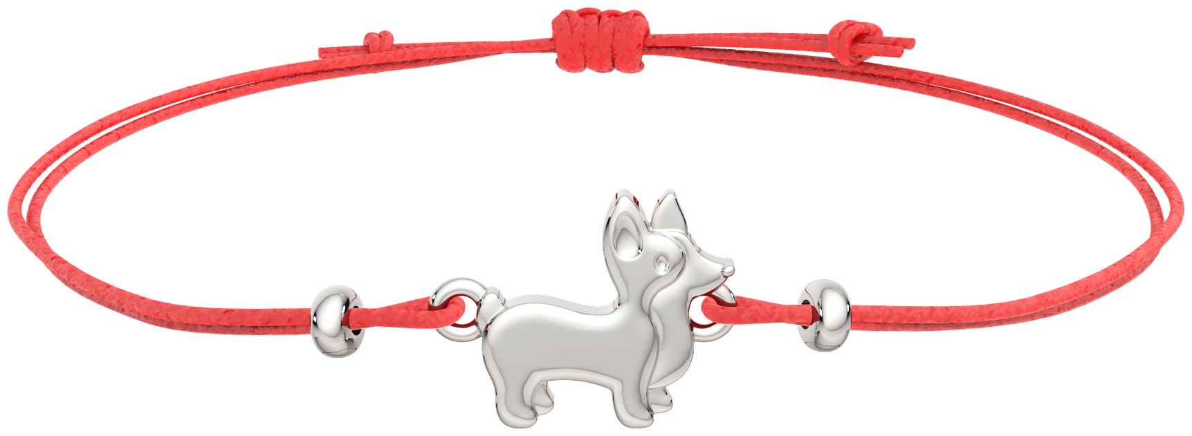 Lucente Silver BRA-LU-925-1395615-18 длина 18 см, вес 0.92 г серебро, плетение отсутствует