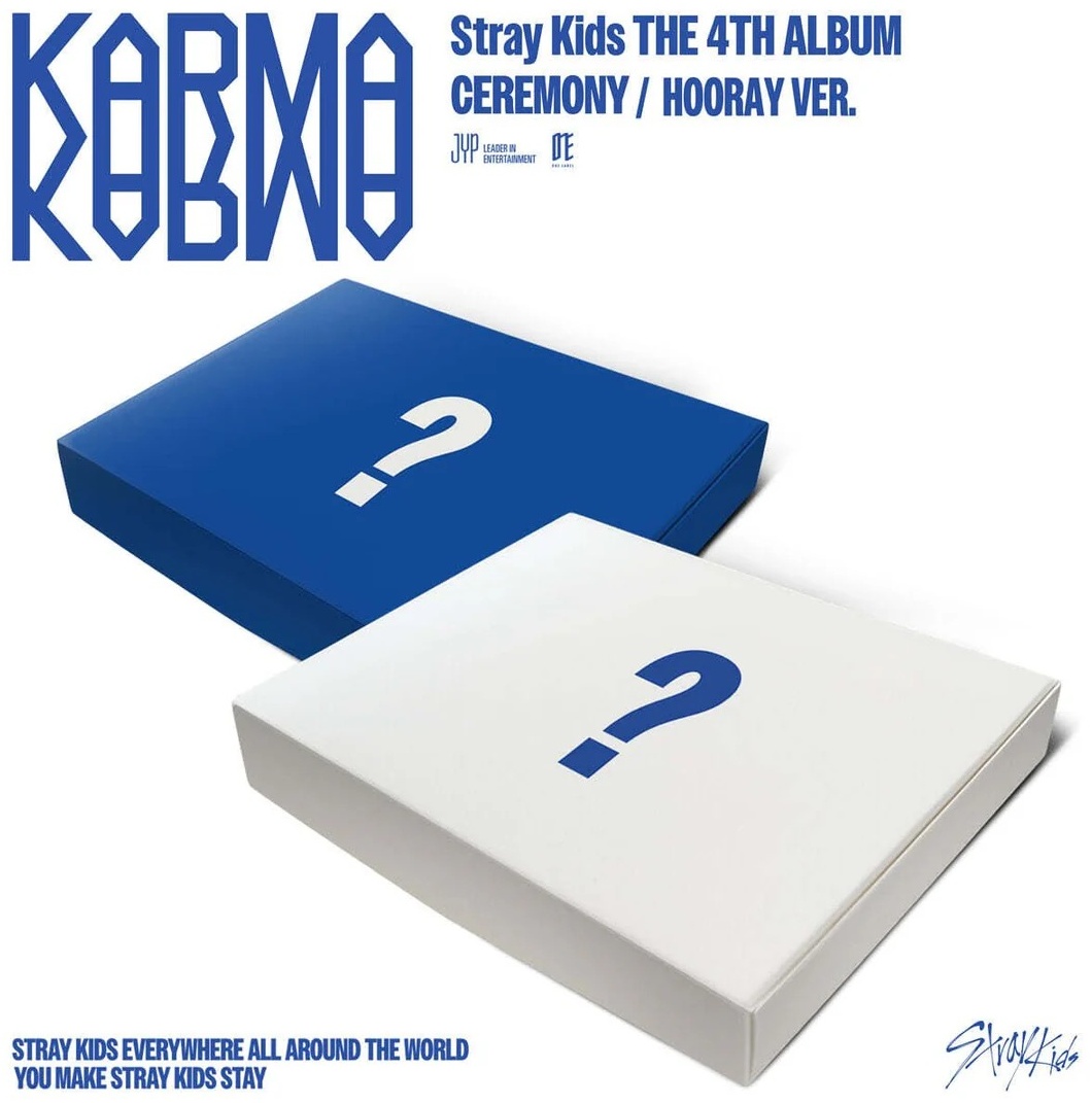 Музыкальный диск JYP ENTERTAINMENT STRAY KIDS - KARMA 4th Album RANDOM Version
