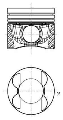 KOLBENSCHMIDT поршень 40776610