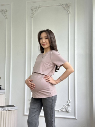 Футболка Sweetmama.kz коричневый