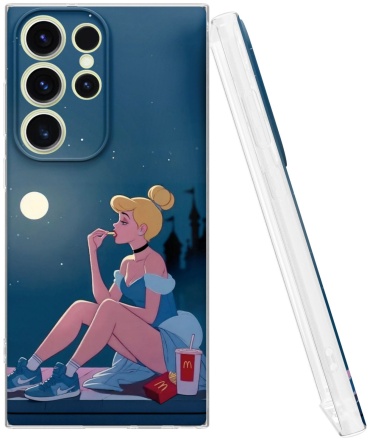 Чехол Mcover для Samsung Galaxy S23 Ultra рисунок