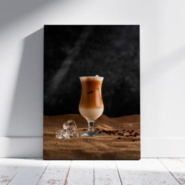 PEMIKAN CRAFT картина Холодный кофе и зерна 50x70 см