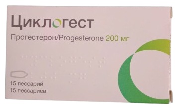 ЦИКЛОГЕСТ 200мг N15 супп