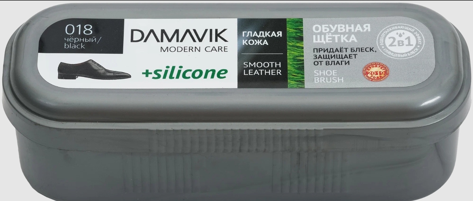 Damavik губка черный, Damavik обувная щетка черная
