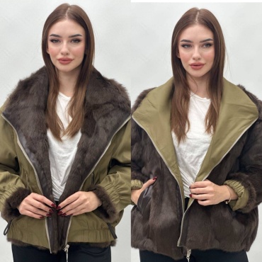 Парка ULZANA коричневый, хаки